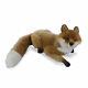 Hansa Laying Fox Realistic Cute Soft Animal Plush Toy 60cm New