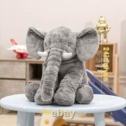 HOMILY Stuffed Elephant 24 Inch Giant Plush Animal Toy Perfect for Playtime