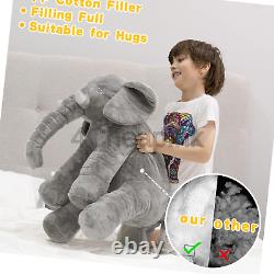 HOMILY Stuffed Elephant Plush Animal Toy 24 INCH 24Iinch