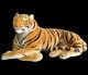 Huge Life Size Tiger Giant Stuffed Animal Soft Plush Realistic Big Cat Features