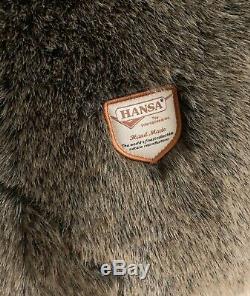 Hansa Life Size Grizzly Bear Plush Realistic Standing Prop 77 65 GORGEOUS