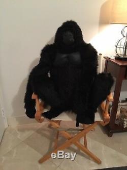 Hansa Life Size Realistic Stuffed Plush Gorilla