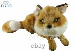 Hansa Lying Fox Cub 6990 Plush Soft Toy Sold by Lincrafts Established 1993
