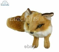 Hansa Lying Fox Cub 6990 Plush Soft Toy Sold by Lincrafts Established 1993