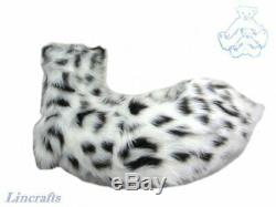 Hansa Lying Snow Leopard 6999 Plush Soft Toy Sold by Lincrafts Established 1993
