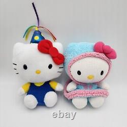 Hello Kitty Lot Of 15 Mixed Sanrio / TY Plush Stuffed Animal Toys