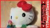 Hello Kitty Plush Stuffed Animal Doll For Kids W Classic Bow Wish Come True Costume Series