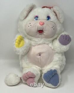 Hiding Pop Out Pouch Fold Plush Stuffed Animal Toy Vintage Heart Nose Unbranded