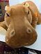 Huge 35in German Steiff Mocky Hippopotamus Stuffed Animal Plush 085444 New