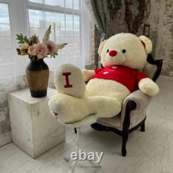 Huge 6ft Teddy Bear Valentine's Day Gift Oversized Plush Stuffed Animal