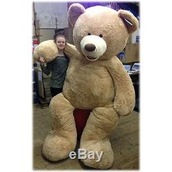 Huge Giant Over 8 Feet Teddy Bear Stuffed Plush Animal Jumbo Over 100 Inches NEW