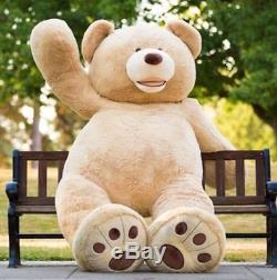 Huge Giant Teddy Bear 93 High Quality Plush Life Size Stuffed Animal Valentine