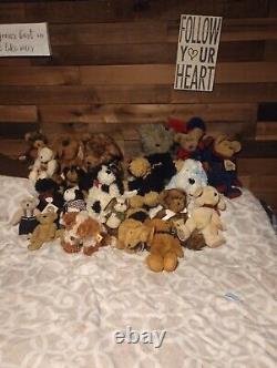 Huge Lot of 21 Boyd's Bears + Others Plush Stuffed Animal Lot Some with Tags
