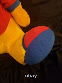 Huge Rare vintage Winnie The Pooh Bear Sleep Shirt Hat Stuffed Animal plush
