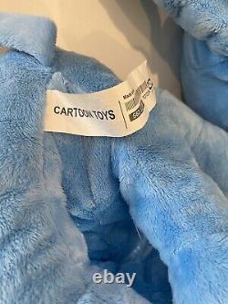 IKEA Plush Elephant Blue Cartoon Toys 24 and 14 Soft Floppy Stuffed Animal Set