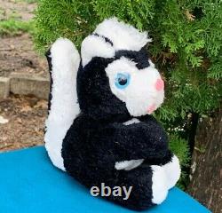 IMPOSSIBLE TO FIND RARE Vintage 1978 Russ Saucy Skunk 6 Plush Stuffed Animal