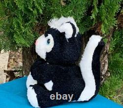 IMPOSSIBLE TO FIND RARE Vintage 1978 Russ Saucy Skunk 6 Plush Stuffed Animal