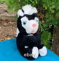 IMPOSSIBLE TO FIND RARE Vintage 1978 Russ Saucy Skunk 6 Plush Stuffed Animal