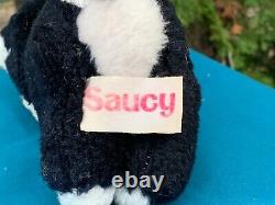 IMPOSSIBLE TO FIND RARE Vintage 1978 Russ Saucy Skunk 6 Plush Stuffed Animal