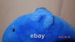 Ikea Plush Blue Polar Bear Stuffed Animal 14 Soft Teddy Toy