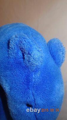 Ikea Plush Blue Polar Bear Stuffed Animal 14 Soft Teddy Toy