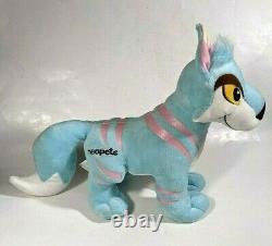 JAKKS Pacific NEOPETS Series 3 Jumbo STRIPED LUPE 15 Plush Blue/Pink 2008