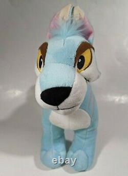 JAKKS Pacific NEOPETS Series 3 Jumbo STRIPED LUPE 15 Plush Blue/Pink 2008