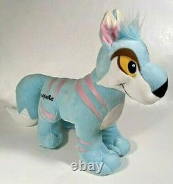 JAKKS Pacific NEOPETS Series 3 Jumbo STRIPED LUPE 15 Plush Blue/Pink 2008