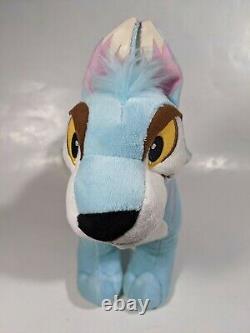 JAKKS Pacific NEOPETS Series 3 Jumbo STRIPED LUPE 15 Plush Blue/Pink 2008