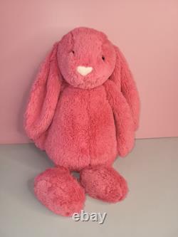 JELLYCAT 15 Bashful BUNNY Rabbit Corral Pink Plush Stuffed Animal