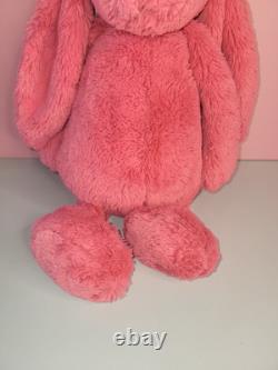 JELLYCAT 15 Bashful BUNNY Rabbit Corral Pink Plush Stuffed Animal