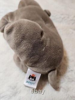 JELLYCAT Small Mellow Mallow Hippo 8 Stuffed Animal Plush RETIRED VERY RARE
