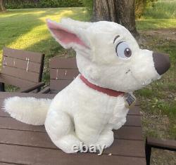 JUMBO BOLT Stuffed Animal plush toy ORIGINAL TAG Disney Store RARE