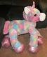 Jumbo Unicorn Plush Gift 4 Ft Stuffed Animal Large Rainbow Tiedye Valentines Day