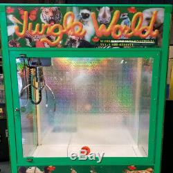 JUNGLE WORLD Claw Crane Plush Stuffed Animal Arcade Machine Animal Decals