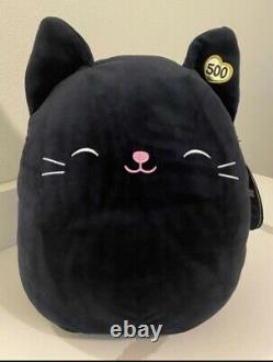 Jack Squishmallow black cat NWT HTF RARE Furry Plush Kitty Only 1000 Ever Made