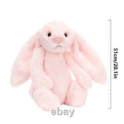 Jelly Cat Bashful Pink Bunny Huge Bunny Stuffed Animal Plush Toys 20.1 Inches