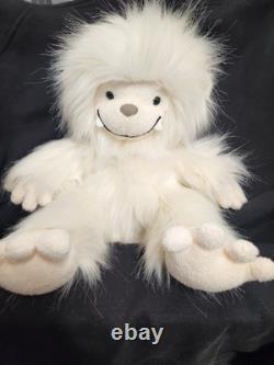 JellyCat 12 Stuffed White Abominable Snowman Plush Animal Yani Yeti RETIRED