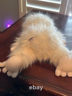JellyCat 12 Stuffed White Abominable Snowman Plush Animal Yani Yeti RETIRED