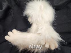 JellyCat 12 Stuffed White Abominable Snowman Plush Animal Yani Yeti RETIRED