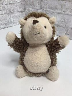 JellyCat Little Hedgehog Plush Rare Stuffed Animal Lovey HTF Retired 7