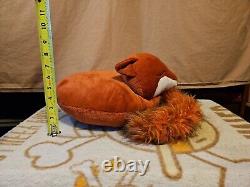 Jellycat Approx 16 Nestie Fox Stuffed Animal Plush Pillow Retired With Tag