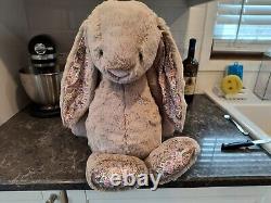 Jellycat BIG Blossom Beige Bunny'Petal' Plush toy Stuffed animal 100%original