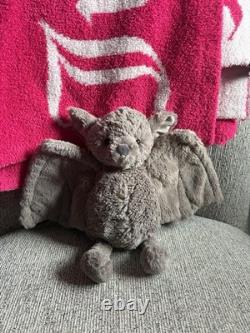 Jellycat Bashful Bat Plush Stuffed Animal Toy Good Condition