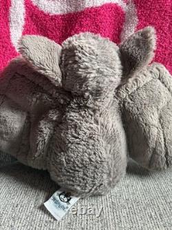 Jellycat Bashful Bat Plush Stuffed Animal Toy Good Condition