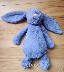 Jellycat Bashful Bluebell Bunny 14 Hard To Find Plush Stuffed Animal Soft