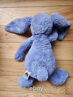 Jellycat Bashful Bluebell Bunny 14 Hard To Find Plush Stuffed Animal Soft