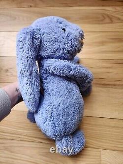 Jellycat Bashful Bluebell Bunny 14 Hard To Find Plush Stuffed Animal Soft