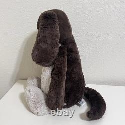 Jellycat Bashful Fudge Puppy Dog Plush Stuffed Animal Big 21