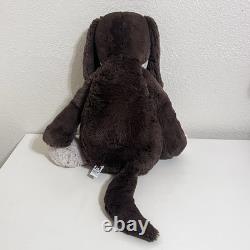 Jellycat Bashful Fudge Puppy Dog Plush Stuffed Animal Big 21